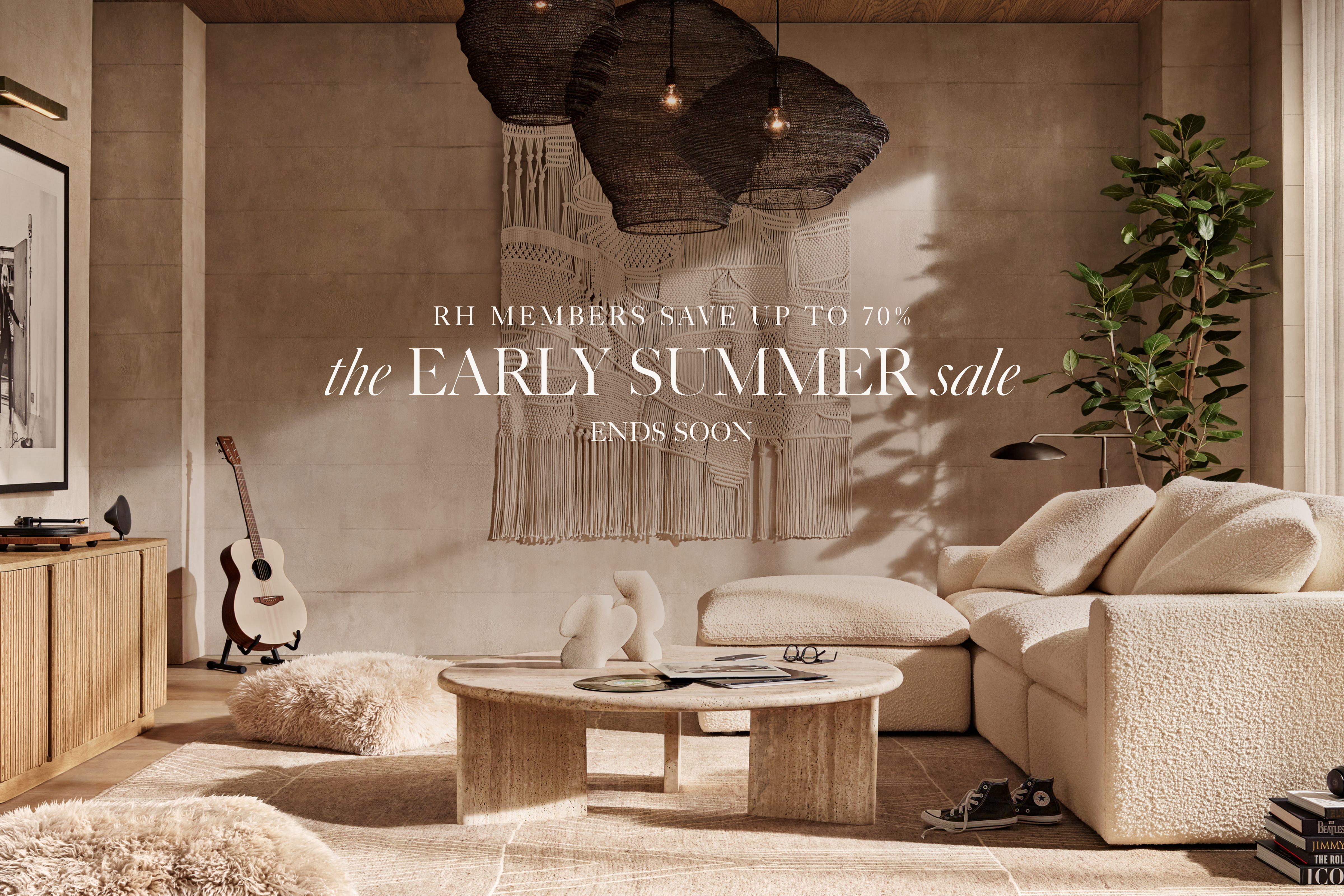 RH members save up to 70% the Early summer sale ends soon