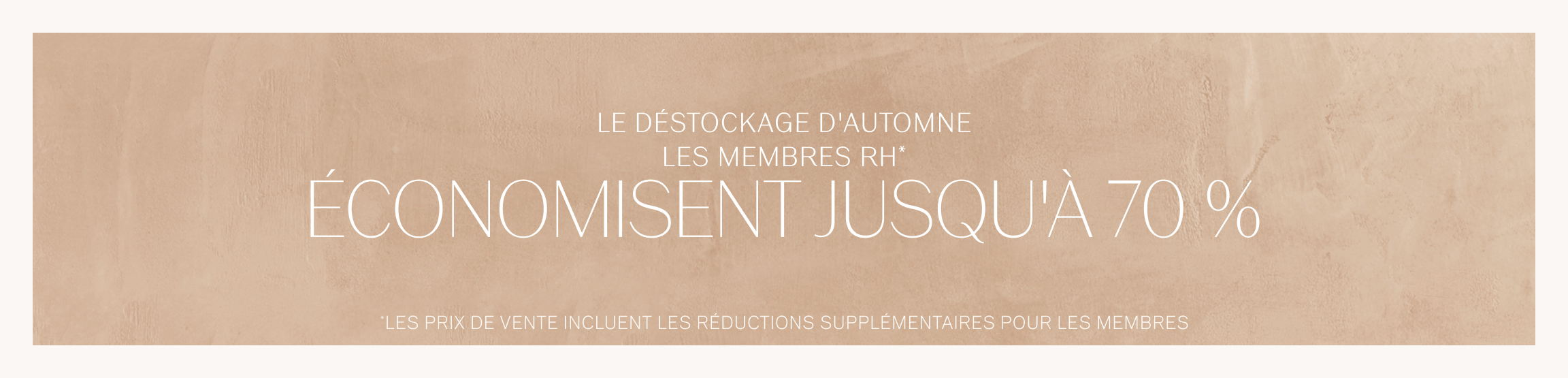 Les promotions d'été sur les articles en stock Économisez jusqu'à 70 % Sur des centaines de nouveaux articles Jusqu'à épuisement des stocks