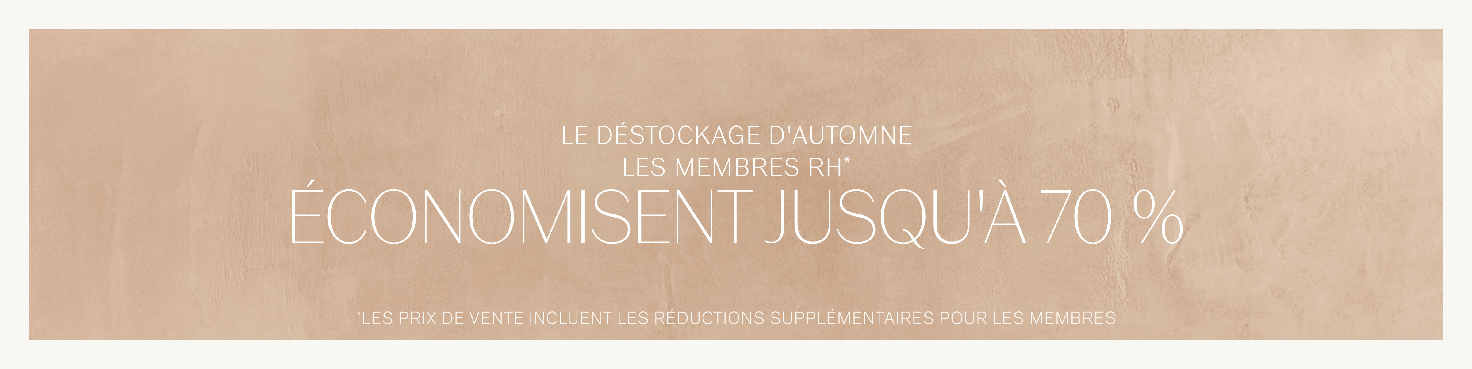 Les promotions d'été sur les articles en stock Économisez jusqu'à 70 % Sur des centaines de nouveaux articles Jusqu'à épuisement des stocks
